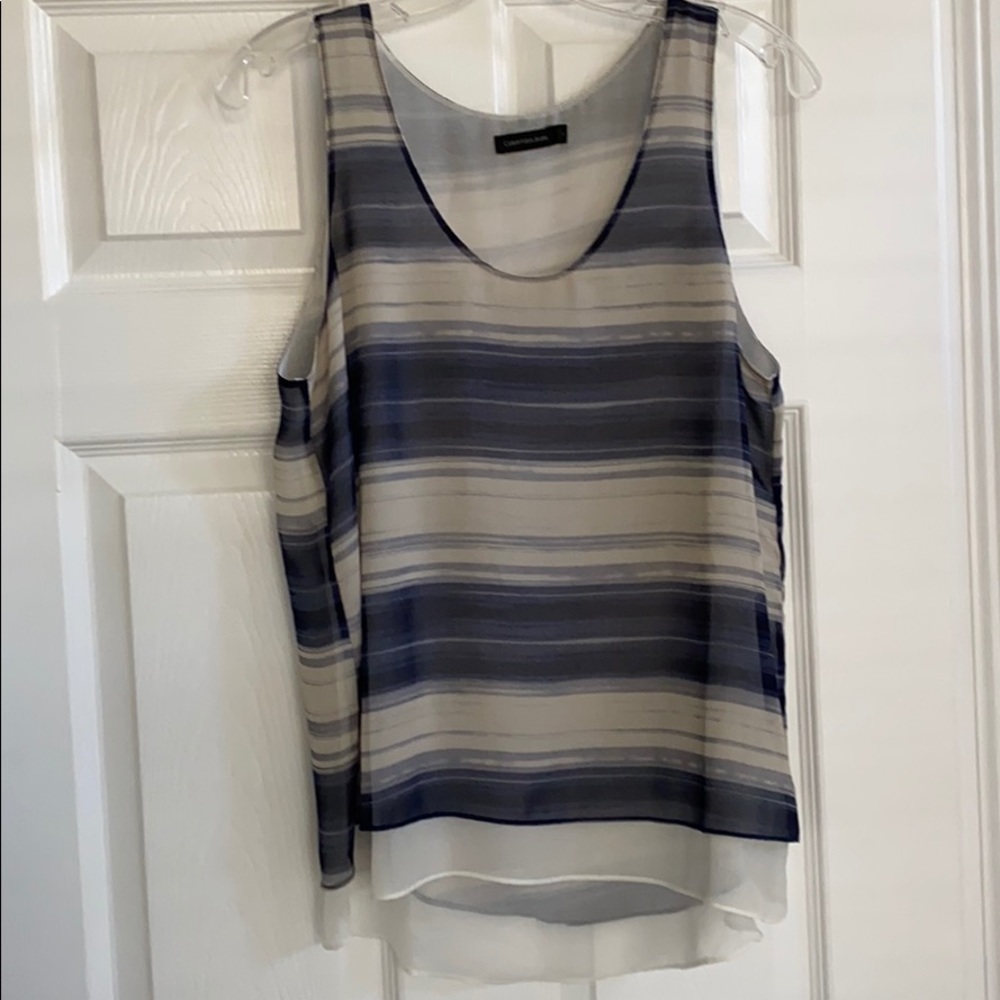 Calvin Klein sleeveless blouse